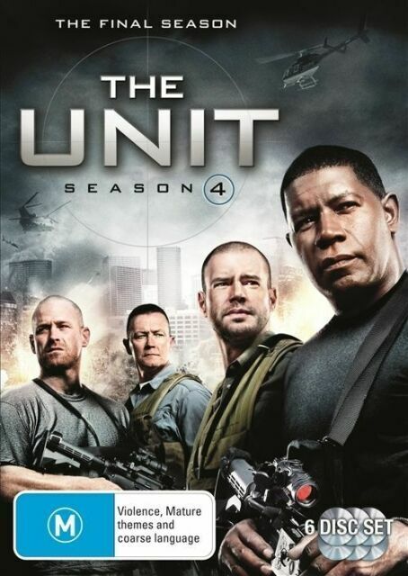 The Unit Season 4 Final Season (DVD, 6 Disc Set) Region 4 - NEW+SEALED 