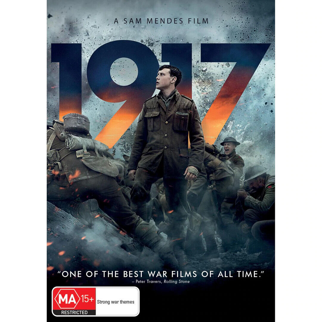 1917 (DVD,2020) - Region 4 - NEW+SEALED