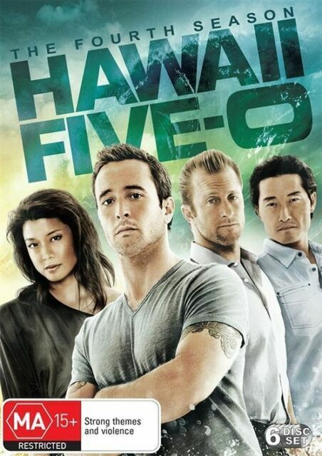 HAWAII FIVE-O : SEASON 4 (DVD, 6 Disc Set) Region 4 - NEW+SEALED 