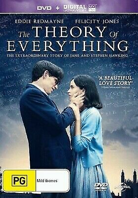 The Theory of Everything (DVD+ Digital UV) EDDIE REDMAYNE - Region 4 -NEW+SEALED