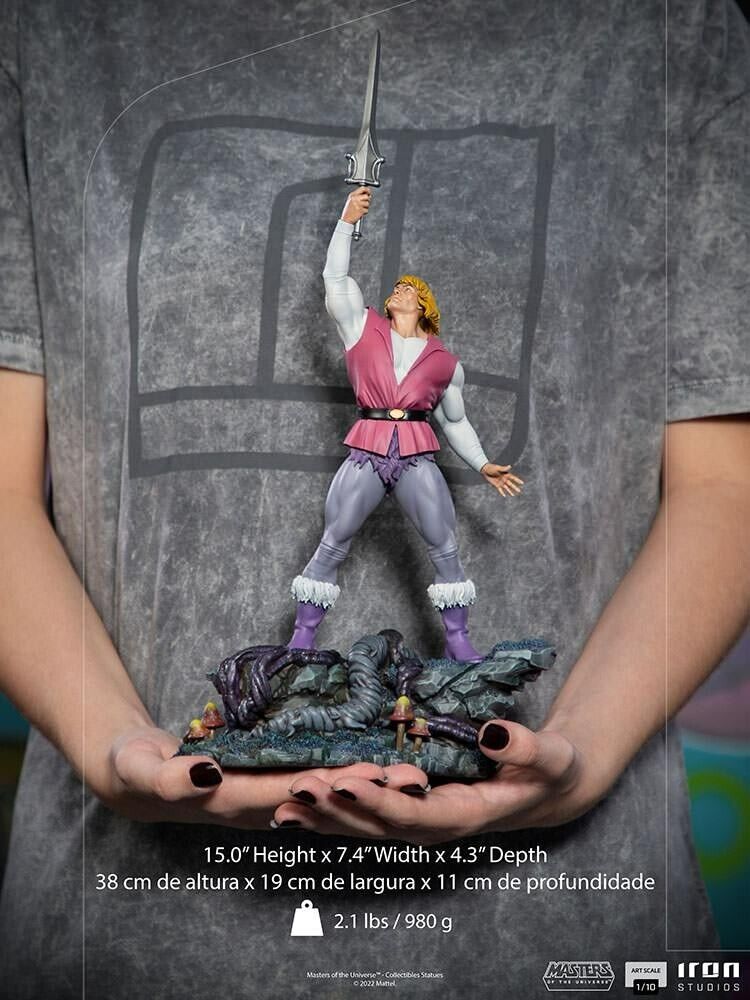 Masters of the Universe - Prince Adam 1:10 Scale Statue - NEW Out Now