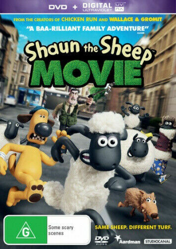 Shaun the Sheep Movie (Region 4 DVD+Digital UV 2014) NEW+SEALED 