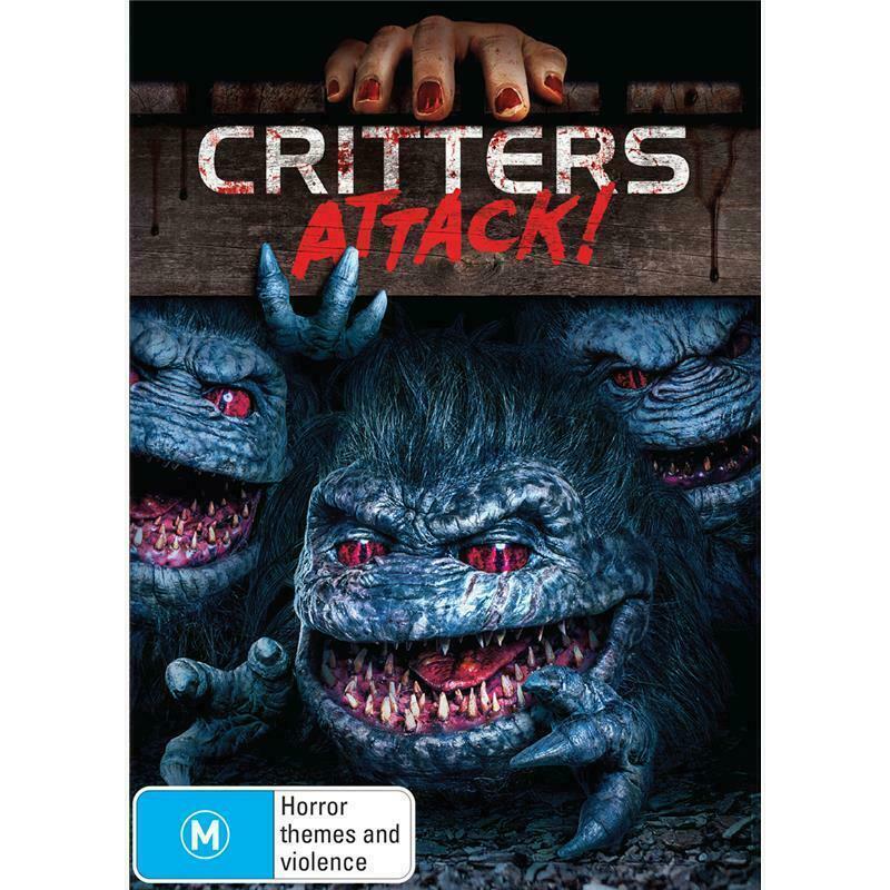 Critters Attack! (DVD, 2019) Region 4 - NEW+SEALED