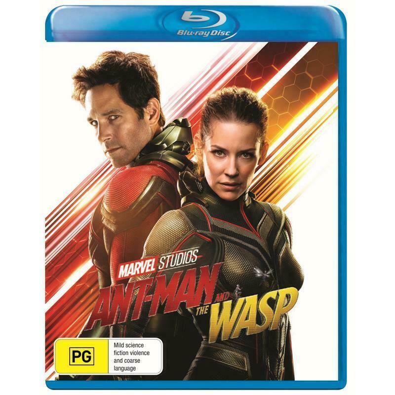 Ant-Man And The Wasp (Blu-ray, 2018) Region A,B,C - NEW+SEALED