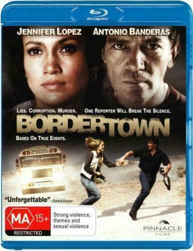 Bordertown (Blu-ray)  Martin Sheen Jennifer Lopez Antonio Region B - NEW+SEALED 