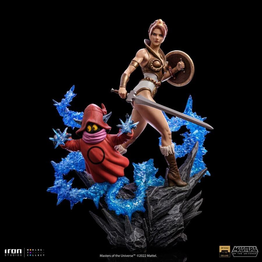 Masters of the Universe -Teela and Orko Deluxe 1:10 Statue F - Out Now - Limited