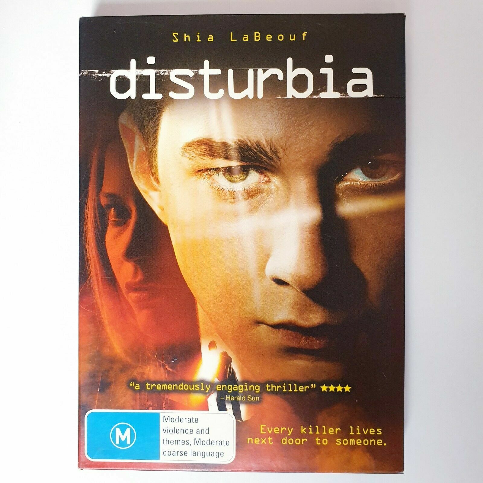  Disturbia (DVD,2007)  Region 4 - Shia Labeouf - NEW+SEALED