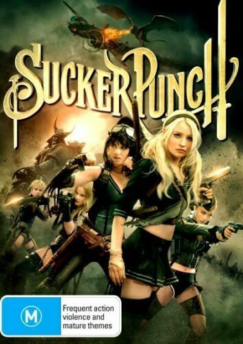 SUCKER PUNCH (DVD,2011) EMILY BROWNING, ABBIE CORNISH, - NEW+SEALED 