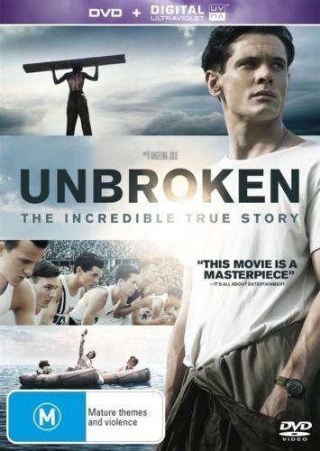 Unbroken, DVD + Digital Ultraviolet  2015 - NEW+SEALED 