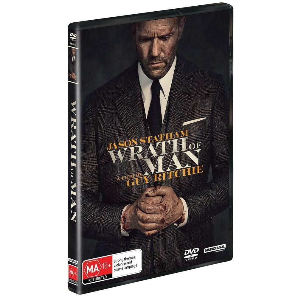 Wrath Of Man (DVD, 2021) : Jason Statham NEW SEALED