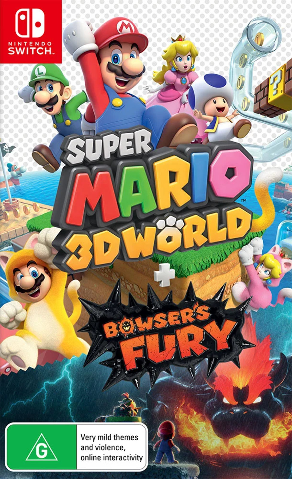 Super Mario 3D World + Bowsers Fury Switch Game NEW from the Suppliers