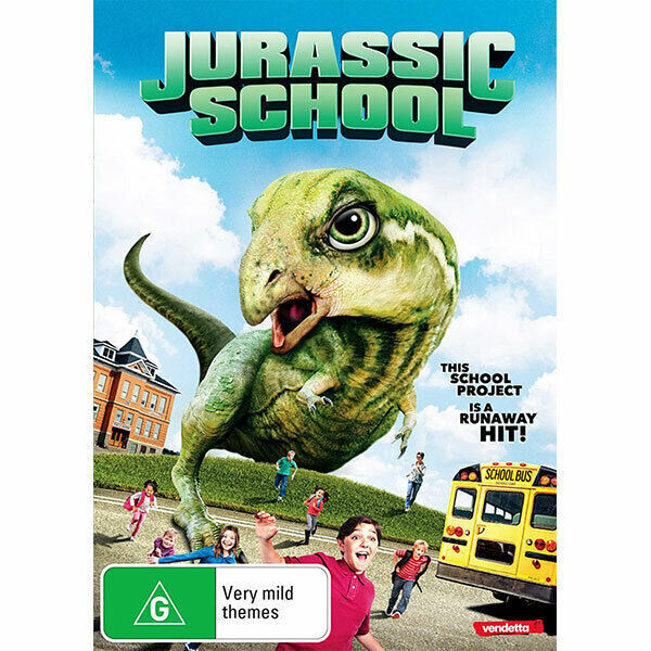 Jurassic School DVD,2017(Region 4 Australia) - NEW+SEALED