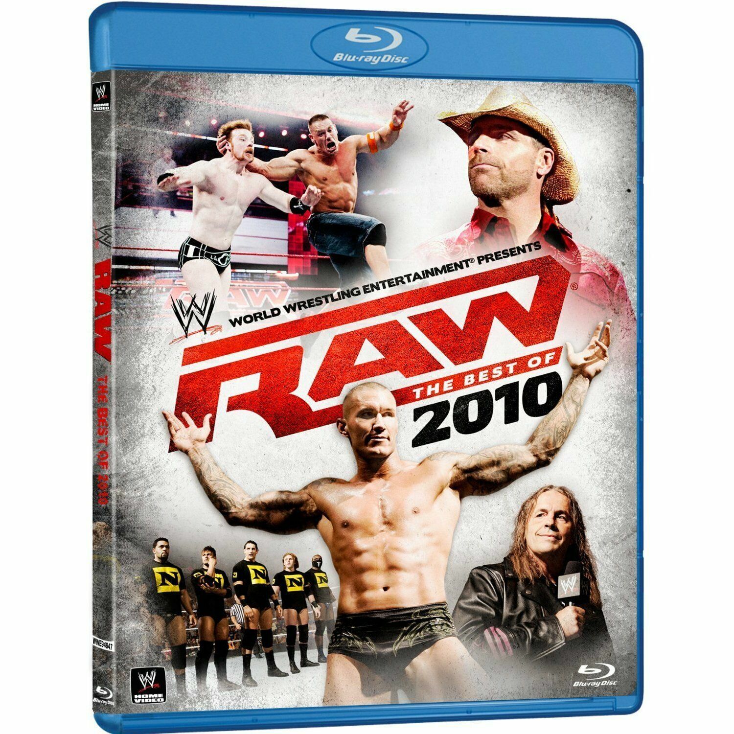 WWE - Raw : The Best Of 2010 Australia (Blu-ray, 2010) 2- Disc Set - NEW+SEALED