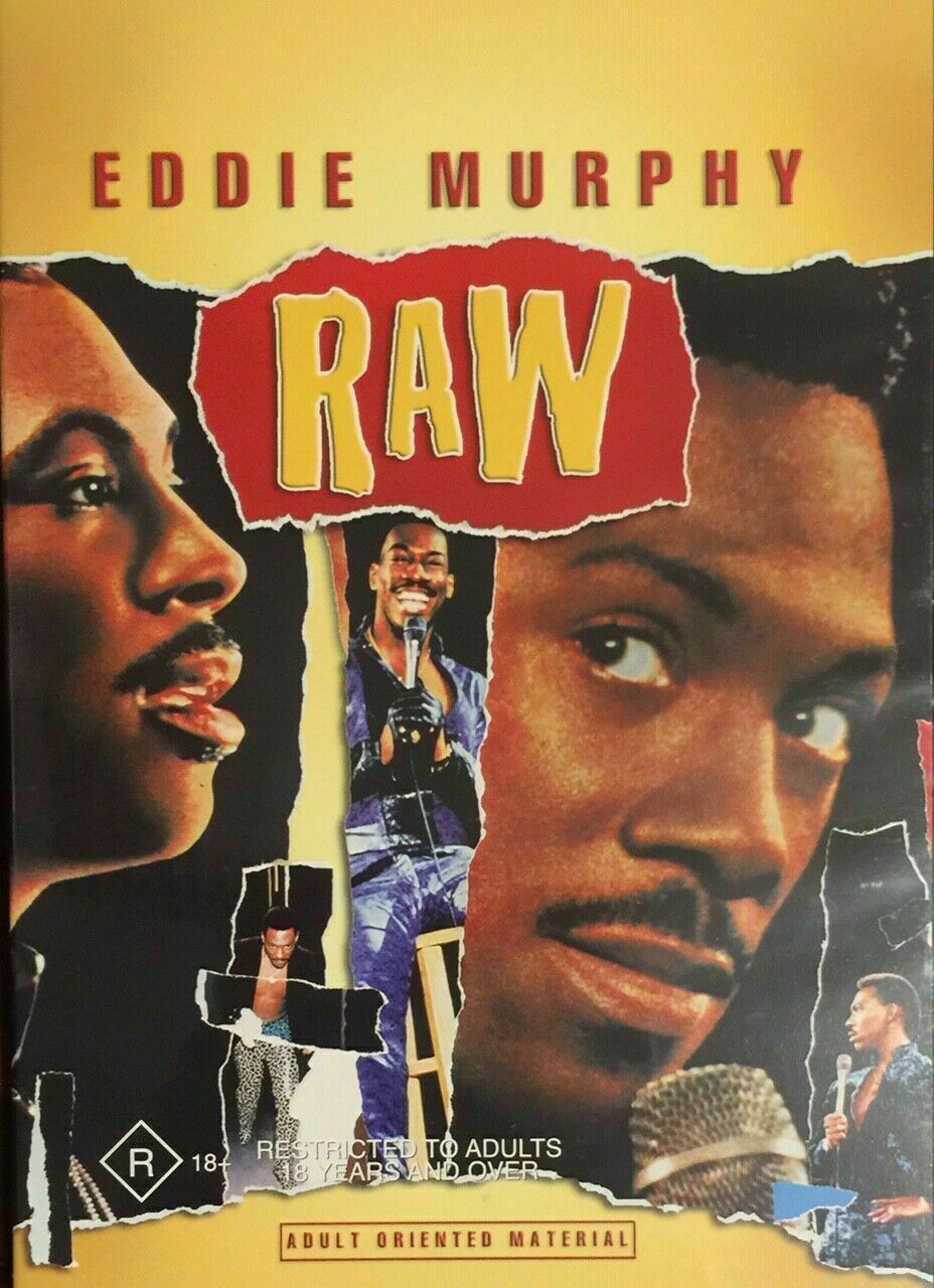 RAW - Eddie Murphy-  Region 4 - (DVD,2012) - NEW+SEALED 