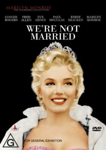 WE'RE NOT MARRIED -(DVD,Ginger Rogers, Marilyn Monroe, Victor Moore - NEW+SEALED