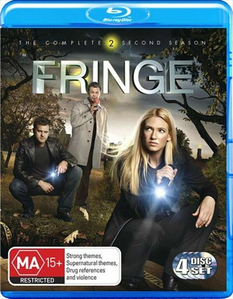 Fringe - Complete Season 2 (Blu-ray) Australia Region B-  RARE - NEW+SEALED