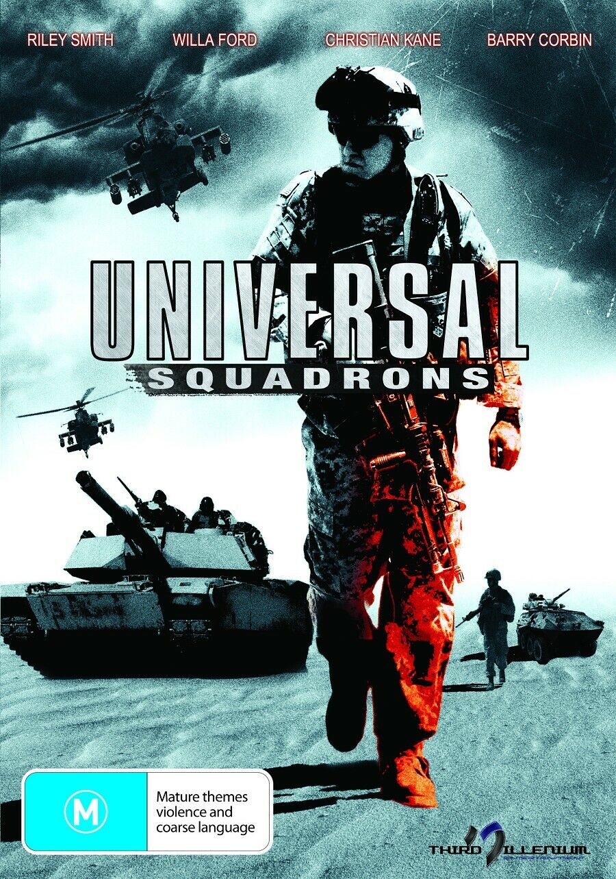 Universal Squadrons [DVD 2011] Region 4 - WESTERN-DRAMA-SCI-FI - NEW+SEALED 