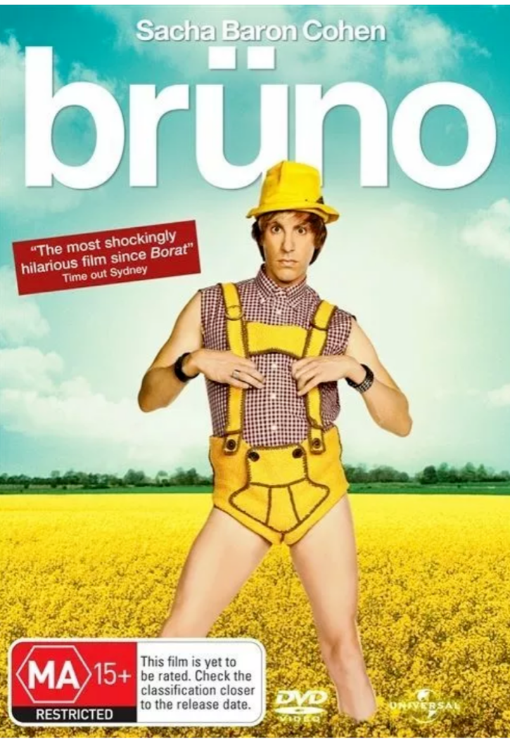 Bruno (DVD, 2009) Region 4 - NEW+SEALED 