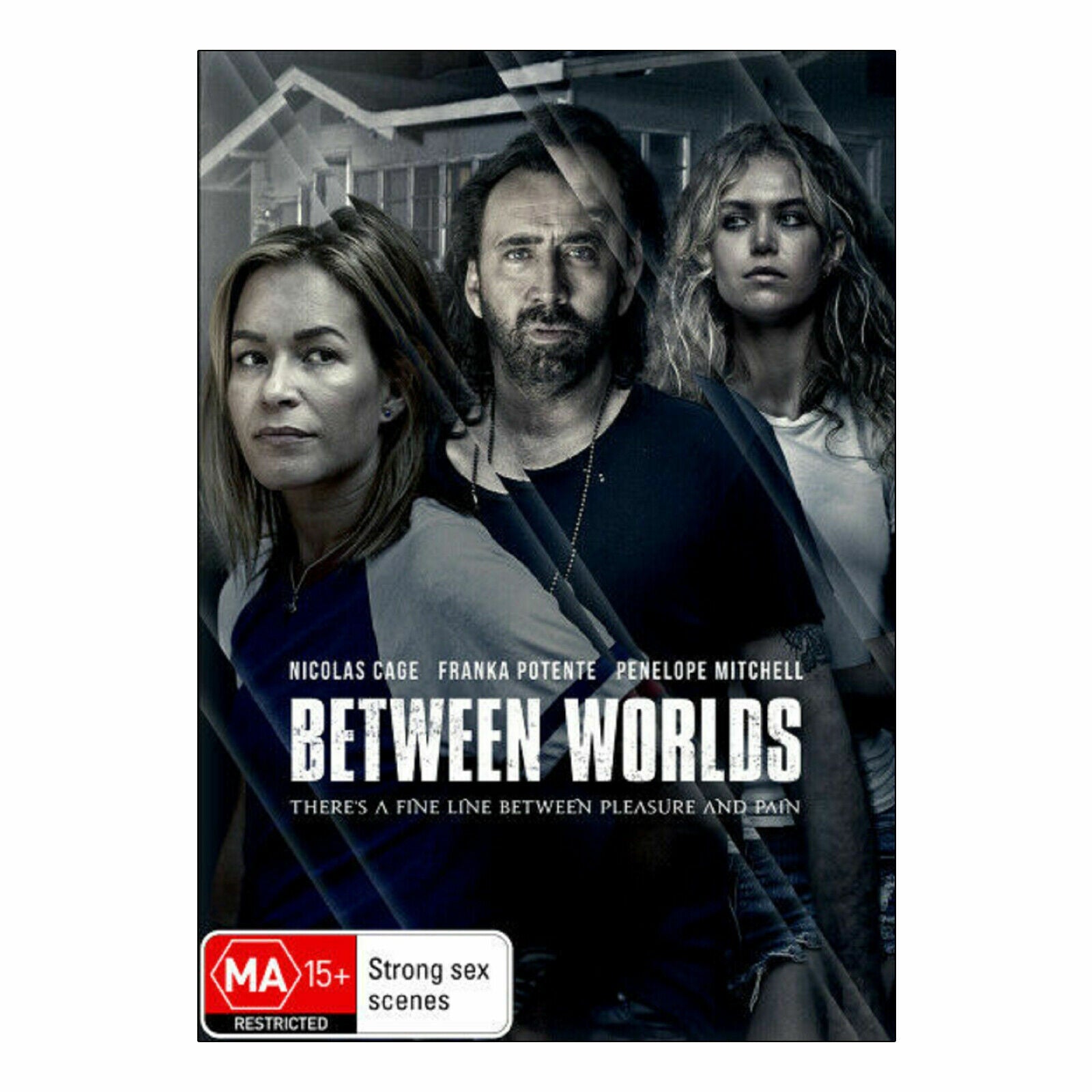 Between Worlds (DVD,2018) Region 4 - Nicolas Cage - NEW+SEALED