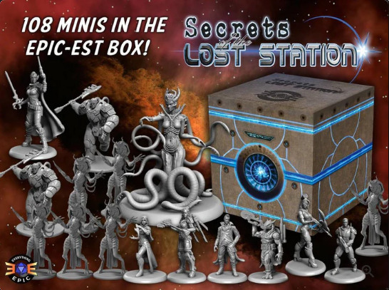 Secrets of the Lost Station Miniatures - Limited Edition -  Miniatures 108  -NEW