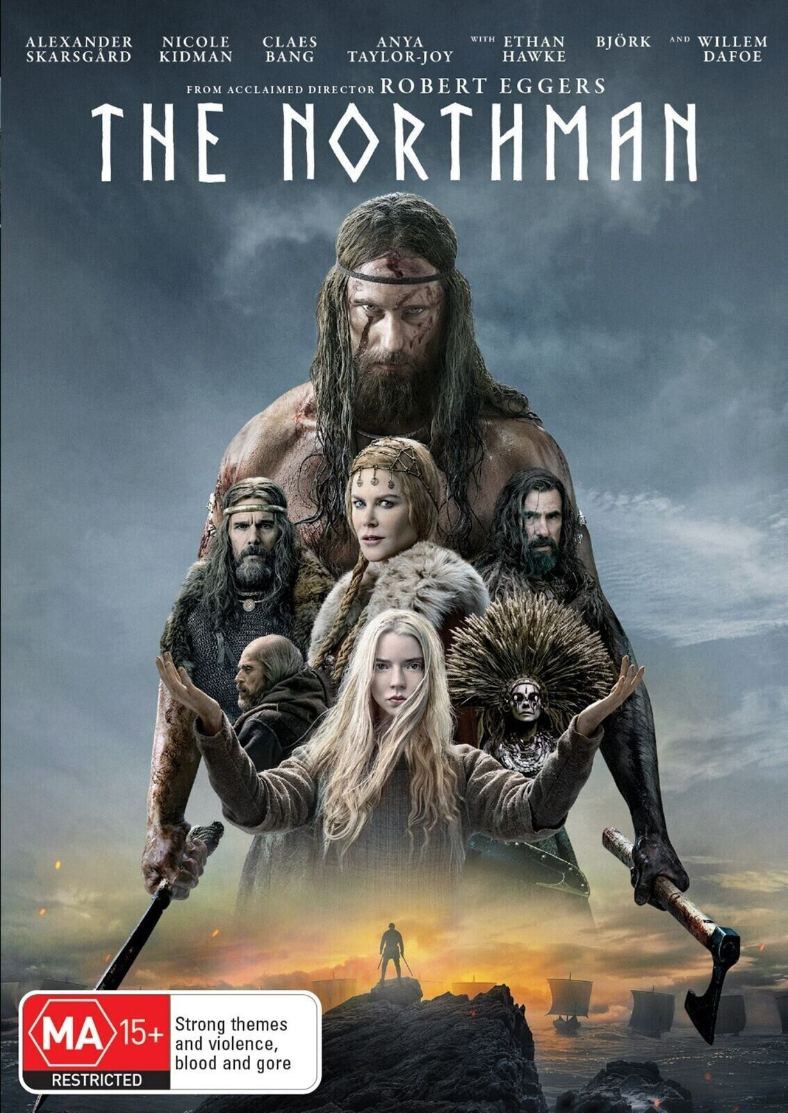 The Northman (DVD,2022)  Region 2,4 NEW+SEALED