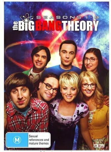 THE BIG BANG THEORY SEASONS 1-8 DVD -Series 1 2 3 4 5 6 7 8 -Region4-NEW+SEALED