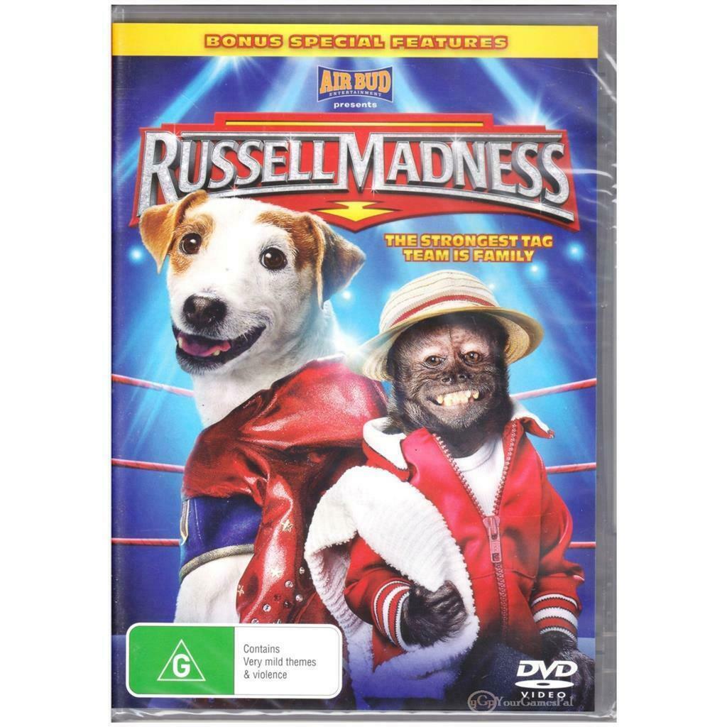 RUSSELL MADNESS Family Sport Pro Wresting-Special Features G Region 4 NEW+SEALED