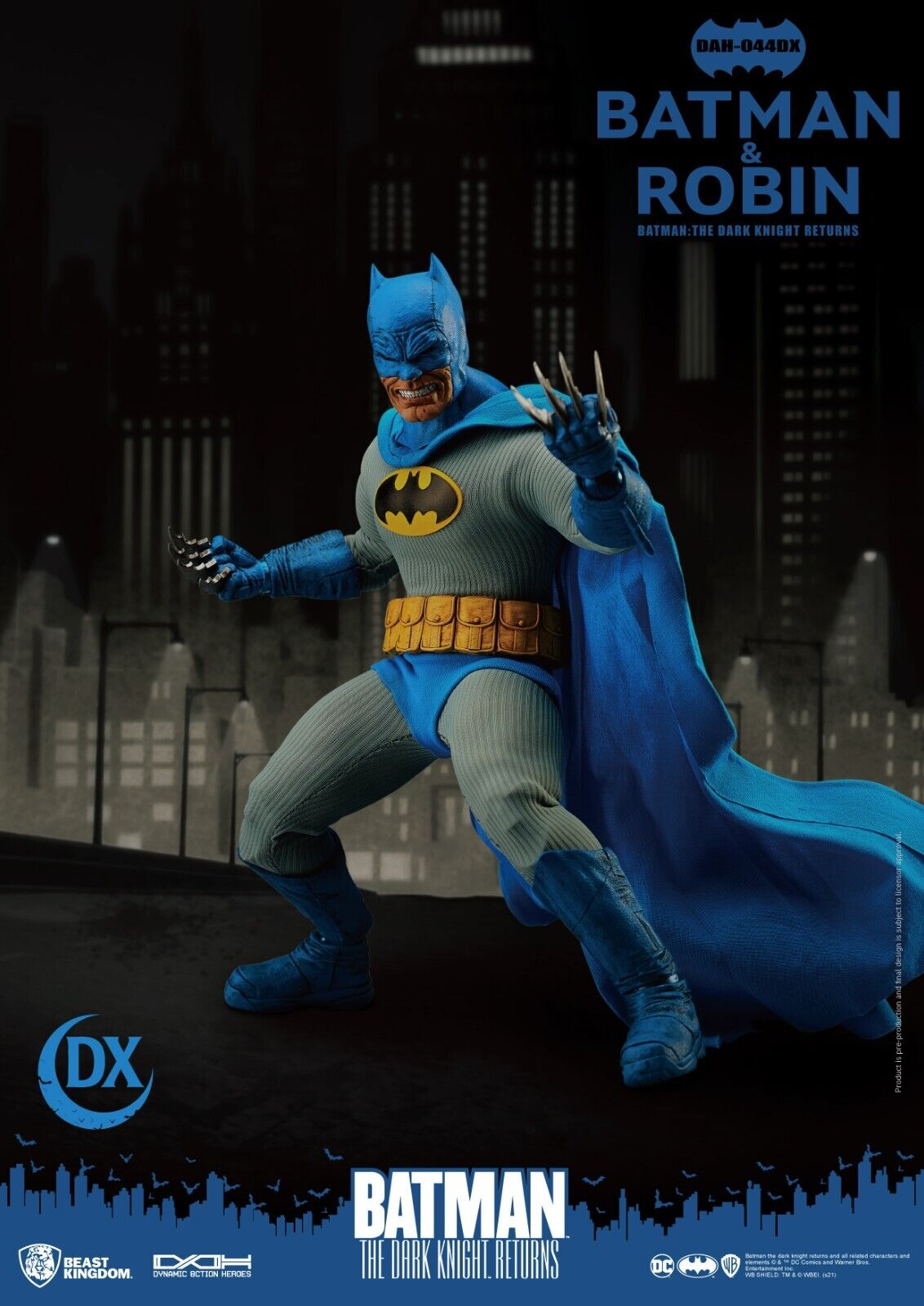 Beast Kingdom Dynamic Action Heroes Batman the Dark Knight Returns Batman & Robi