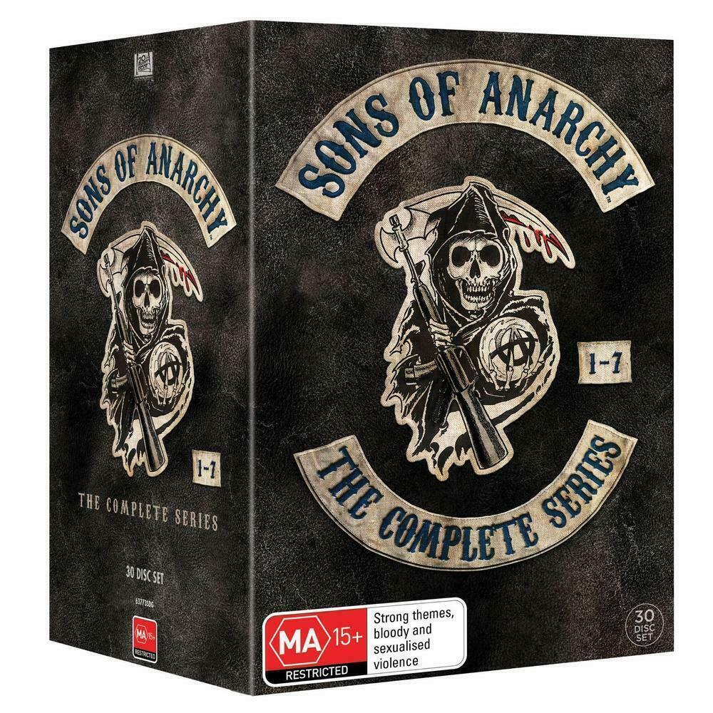 Sons Of Anarchy : The Complete Series Season 1 2 3 4 5 6 7 : NEW+SEALED  DVD