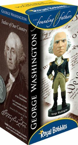 Bobblehead - George Washington 20cm Bobblehead - NEW