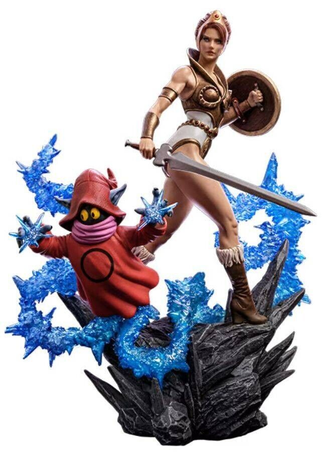 Masters of the Universe -Teela and Orko Deluxe 1:10 Statue F - Out Now - Limited