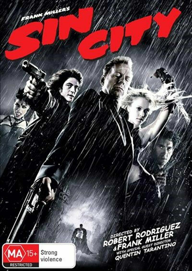 Sin City (DVD,2005) - Region 4  NEW+SEALED