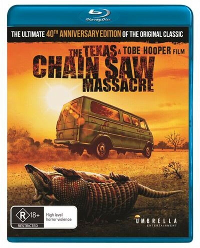 THE TEXAS CHAINSAW MASSACRE (Blu-ray,2014) 40th Anniversary Edition NEW+SEALED