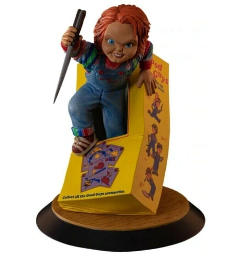 Child's Play - Chucky NEW in Box PVC Statue-Ikon Design Studio -NEW