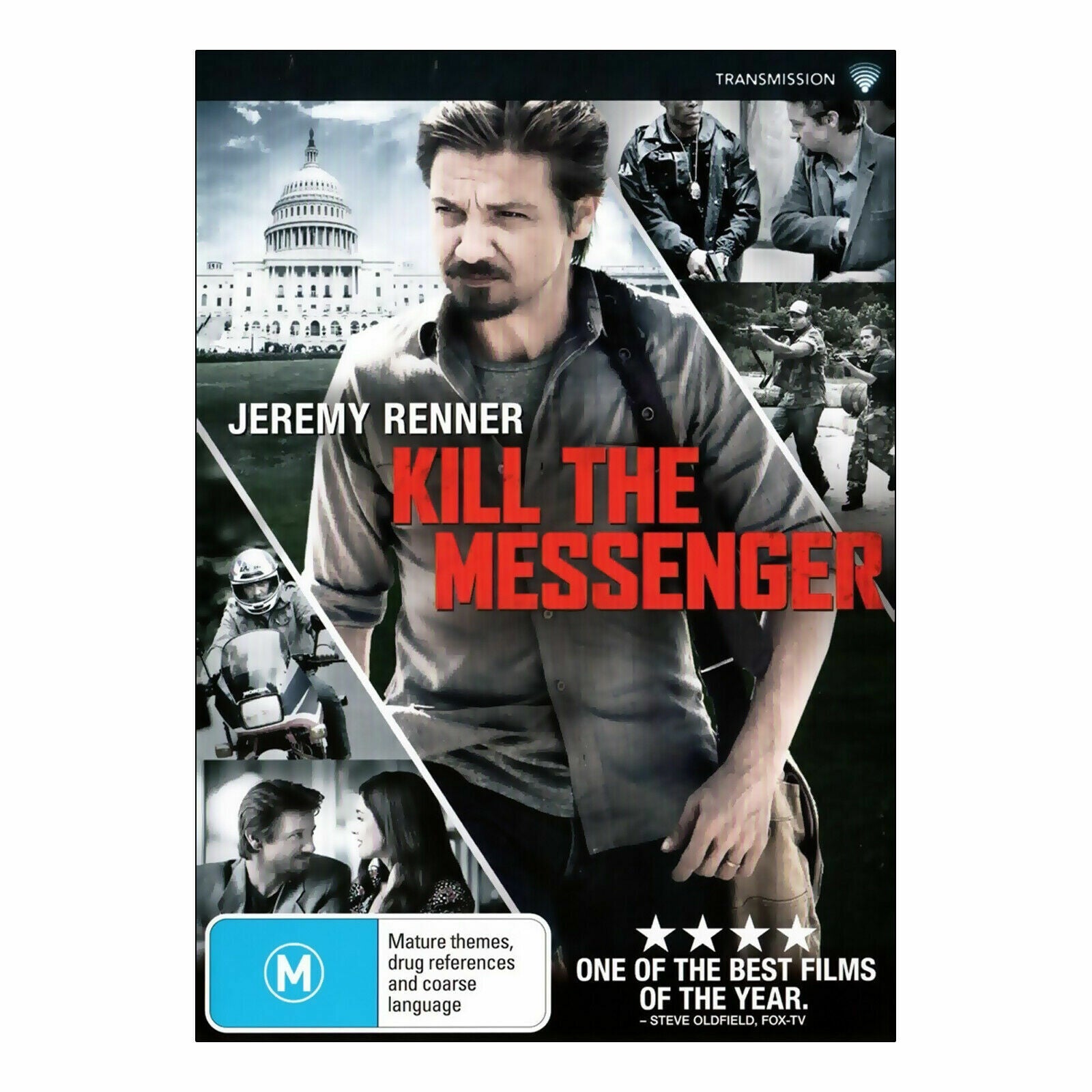 Kill The Messenger (DVD,2015) Region 4 Aust - Jeremy Renner - NEW+SEALED