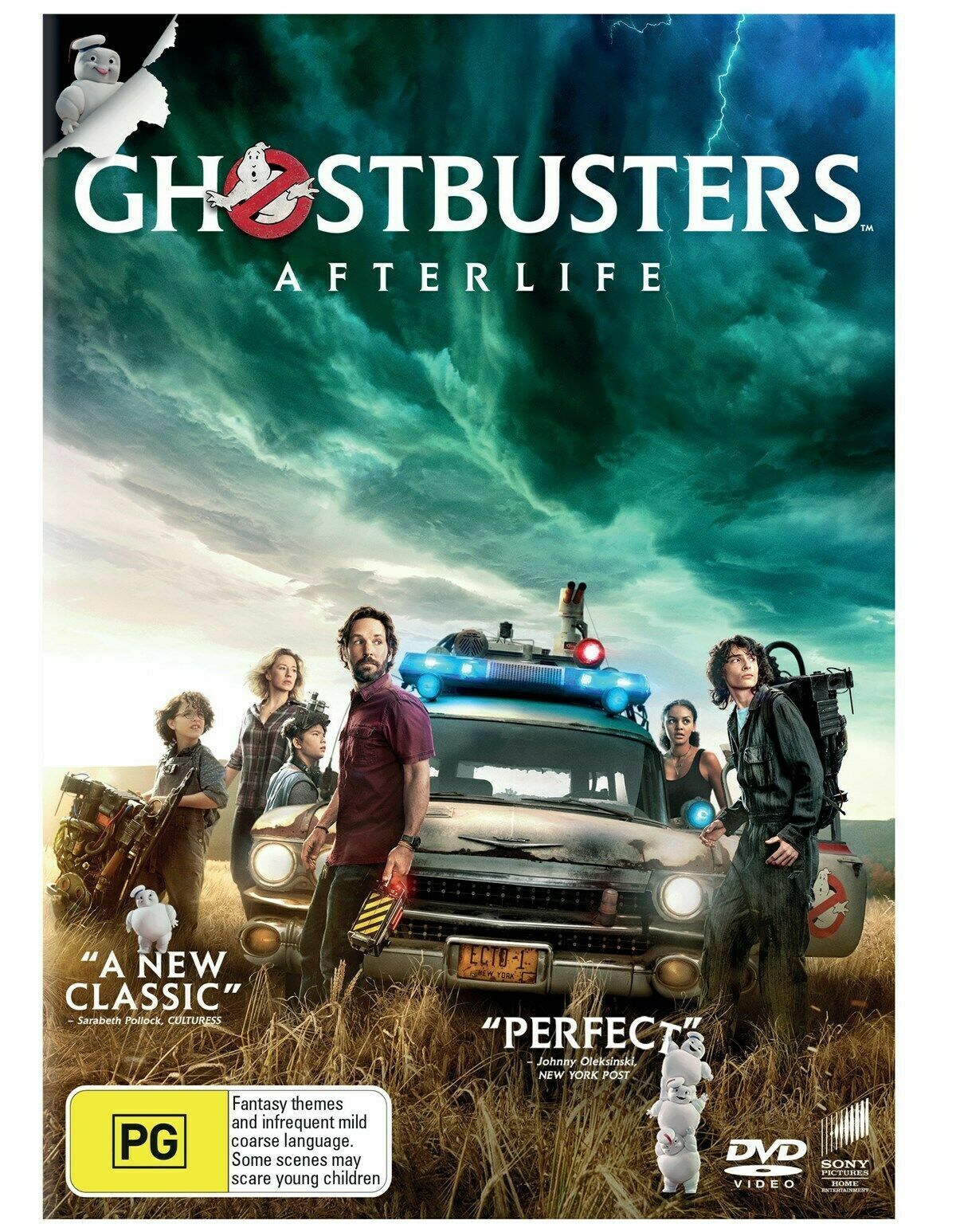 Ghostbusters Afterlife DVD Region 4 NEW+SEALED 