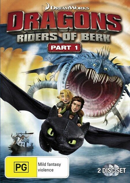 Dragons Riders of Berk Part 1 DVD Region 4 NEW+SEALED 