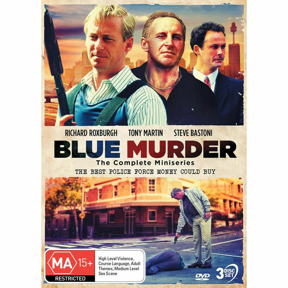 Blue Murder - The Complete Miniseries (DVD,1995) 3 Disc Set - NEW+SEALED