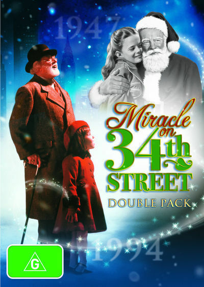 Miracle on 34th Street (1947 + 1994) Disney Double Pack (DVD, NEW+SEALED