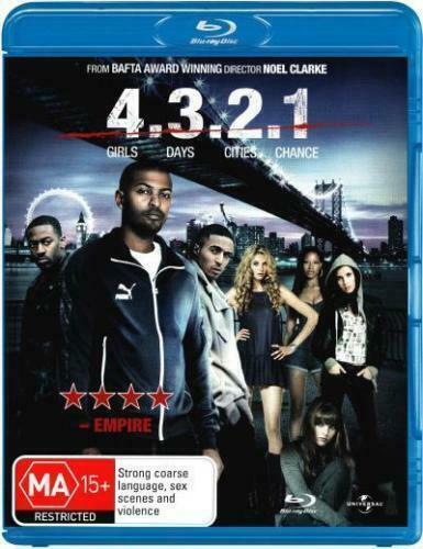 4.3.2.1 - Emma Roberts - (Blu-ray,2010) Region B - NEW+SEALED