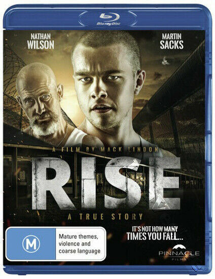 RISE  (Blu-ray,2015) Martin Sacks Nathan Wilson - Region B - NEW+SEALED