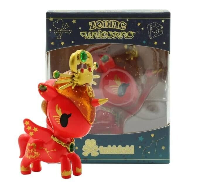 TOKIDOKI Unicorno ZODIAC Series CANCER Figurine NEW