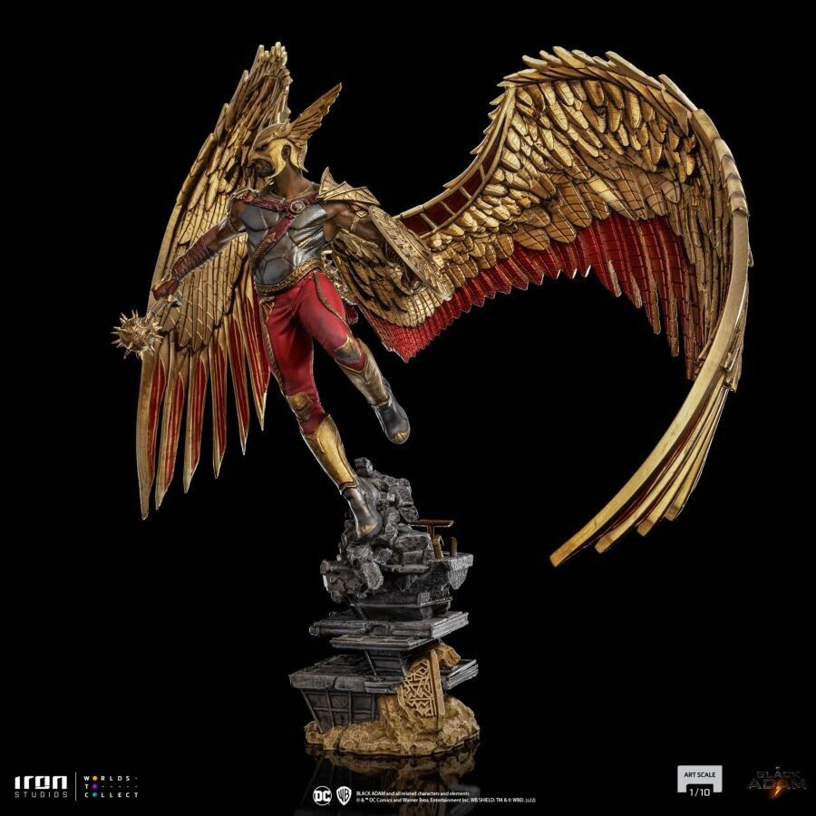 Black Adam - Hawkman 1:10 Scale Statue - NEW Limited Stock Out Now