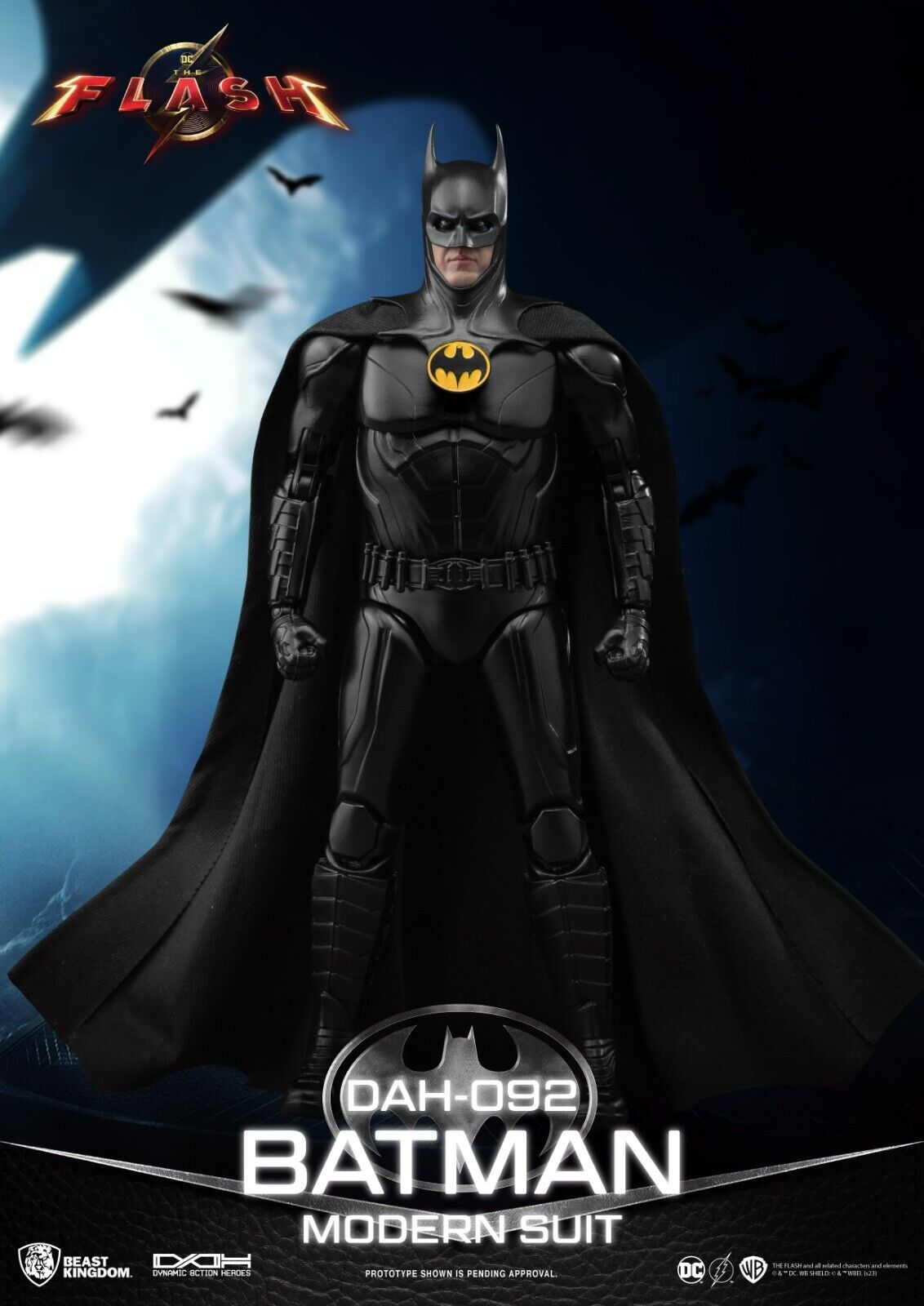 FLASH MOVIE DAH-092 DYNAMIC 8-CTION BATMAN MODERN SUIT AF