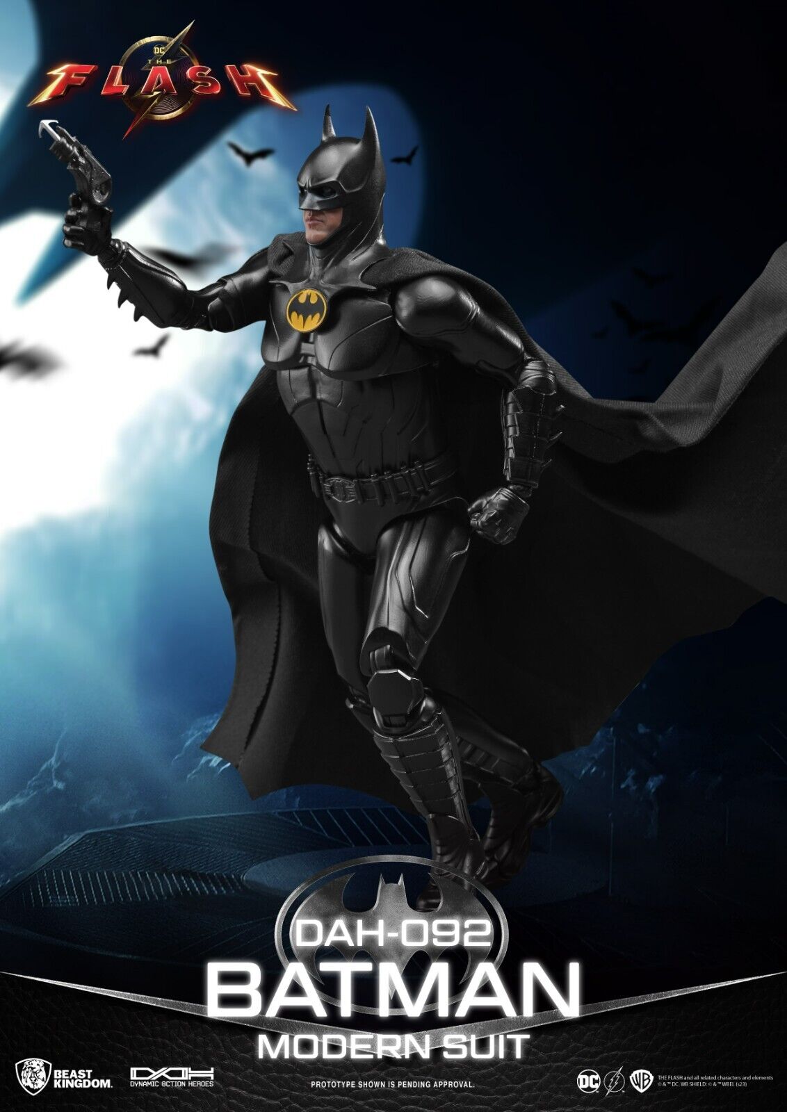 FLASH MOVIE DAH-092 DYNAMIC 8-CTION BATMAN MODERN SUIT AF