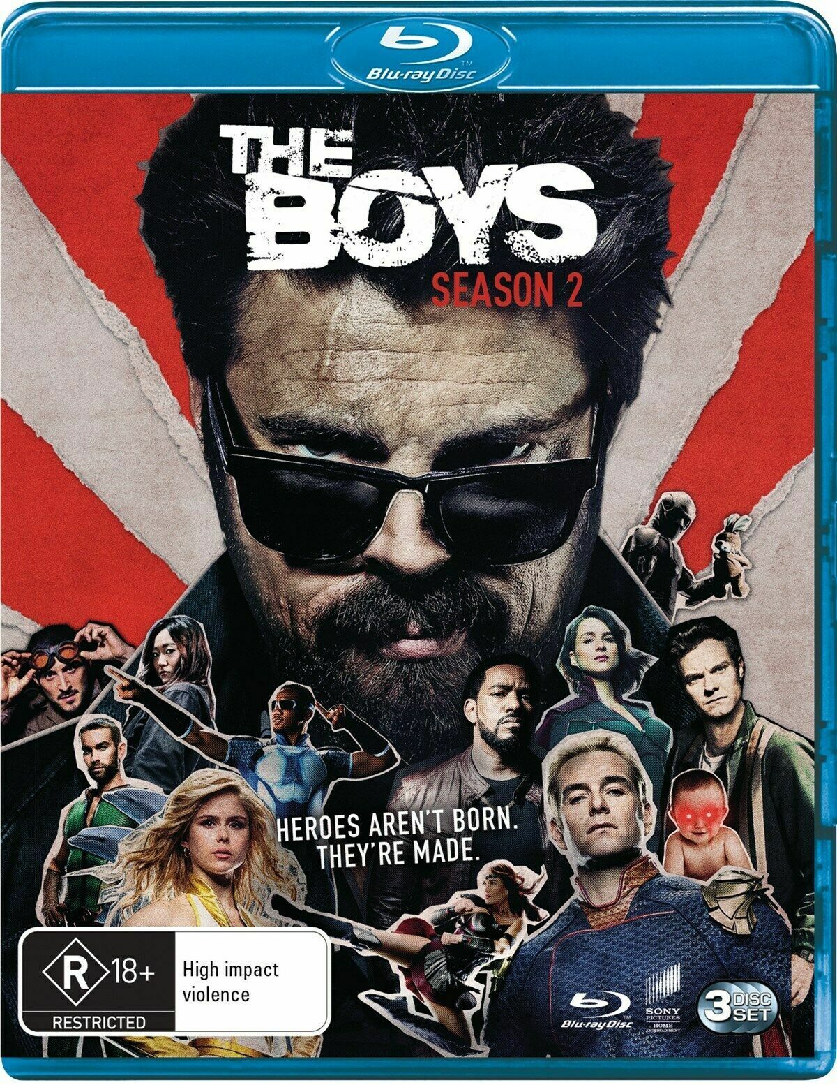 The Boys Season 2 Series Two DVD Region 4 NEW+SEALED