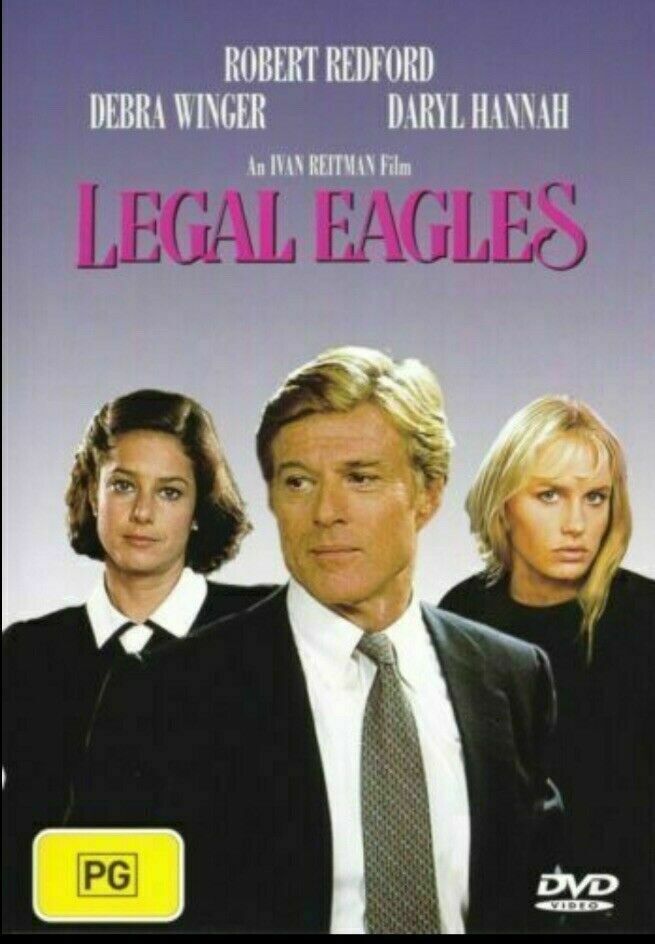 Legal Eagles (DVD,1986) Robert Redford - Daryl Hannah - Region 2,4 - NEW+SEALED 