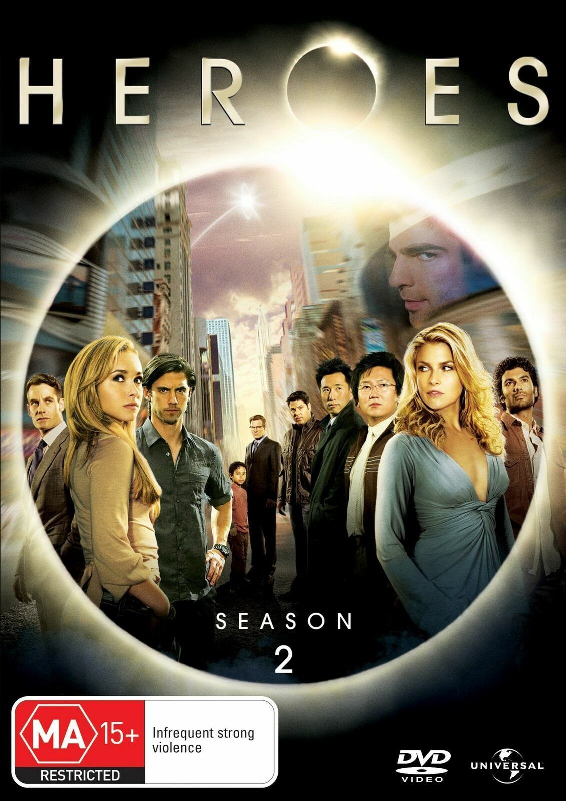 Heroes Season 2 (PAL 2,4,5) DVD Region 4 NEW+SEALED 