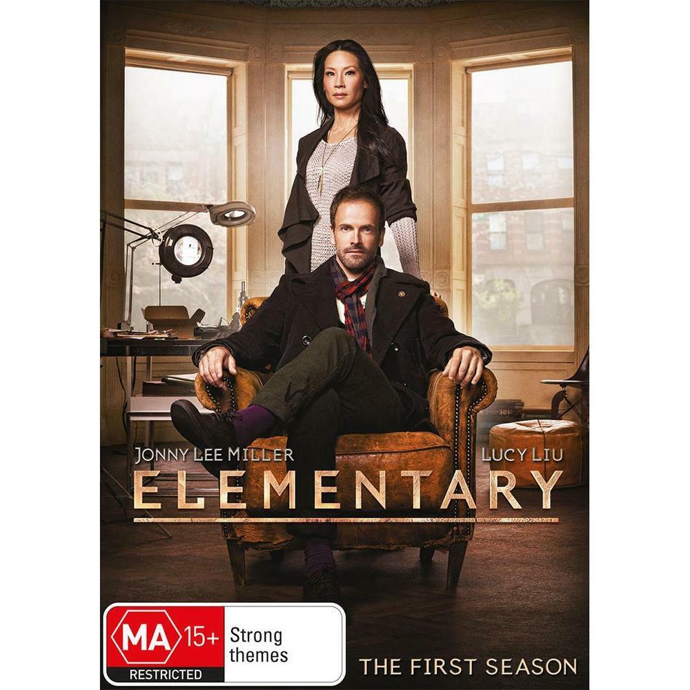 Elementary The First Season 1  (DVD, 6 Disc Set) - Region 4 NEW+SEALED 