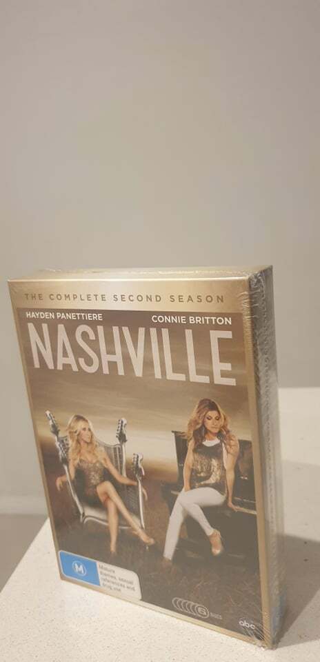 NASHVILLE COMPLETE  Season 2 (6 Disc Set, DVD) Region 4 - NEW+SEALED 